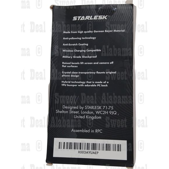 Starlesk Cellphone Case For iPhone 14 Pro Max (6.7") Bumper Case, Clear - Picture 3 of 4